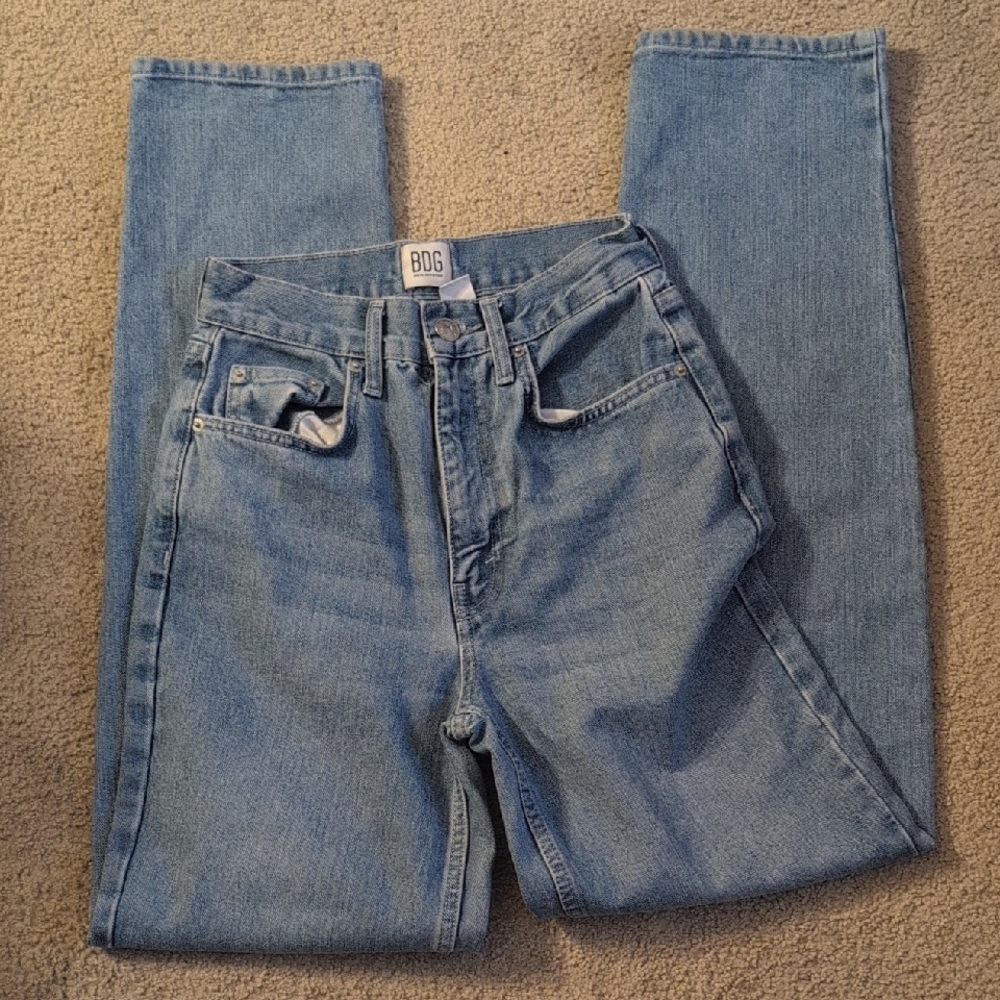 BDG High-Rise Light Blue Mom Jeans